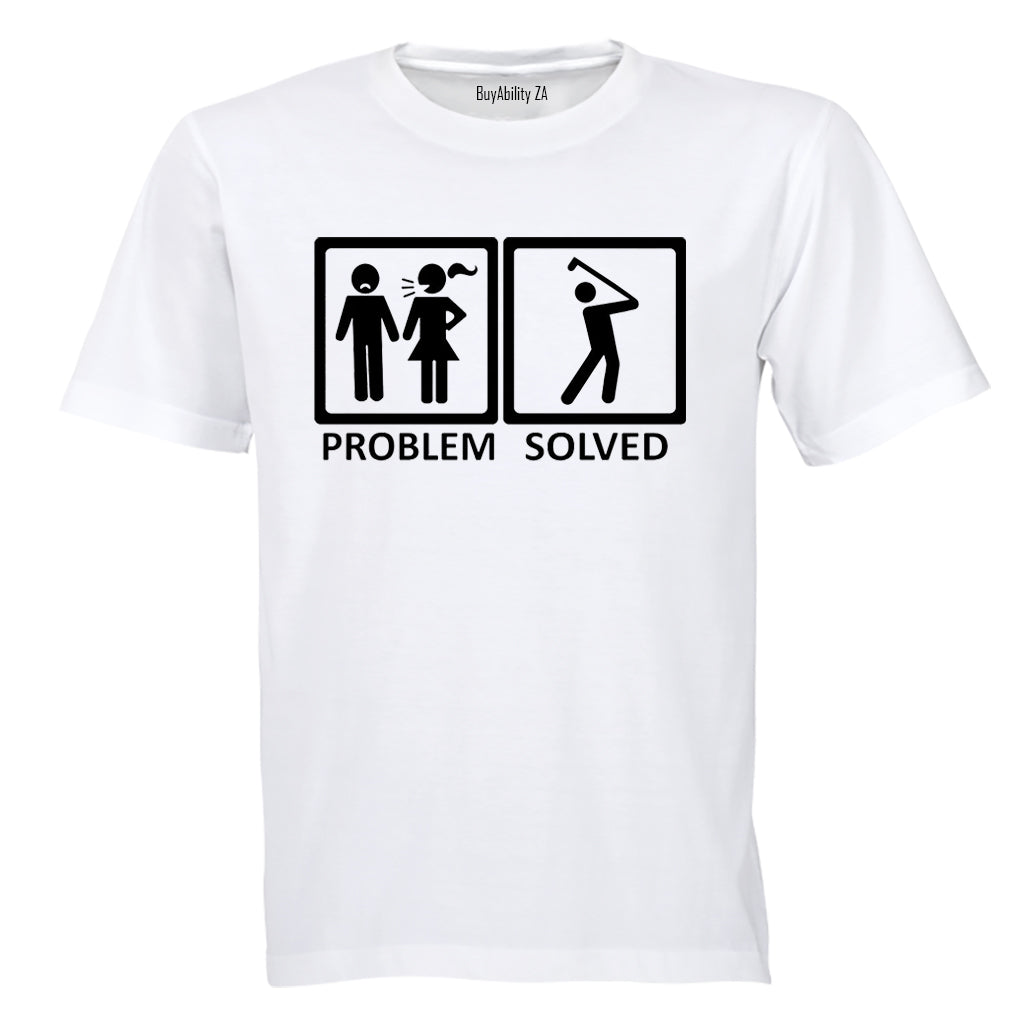 Problem Solved - Golf - Adults - T-Shirt
