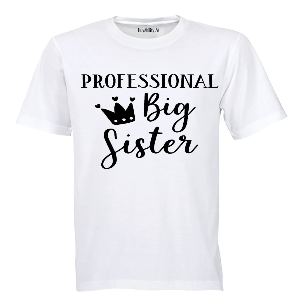 Professional Big Sister - Kids T-Shirt