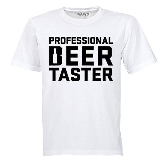 Professional Beer Taster - Adults - T-Shirt