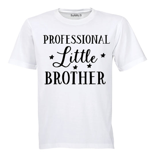 Professional Little Brother - Adults - T-Shirt
