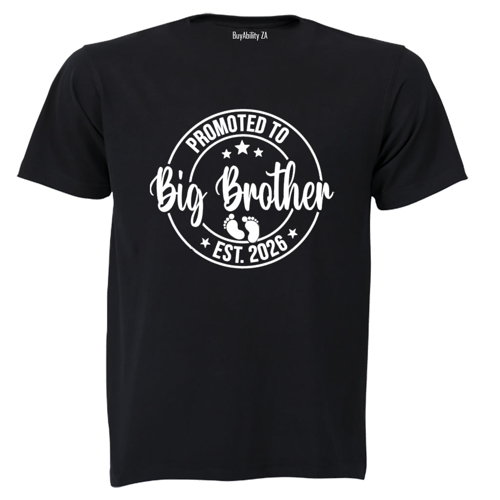 Promoted to Big Brother 2026 - Kids T-Shirt - BuyAbility South Africa