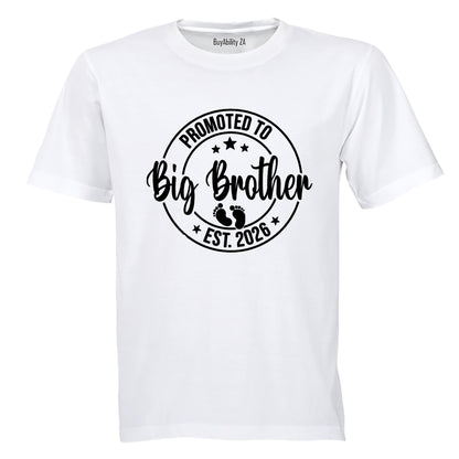 Promoted to Big Brother 2026 - Kids T-Shirt - BuyAbility South Africa