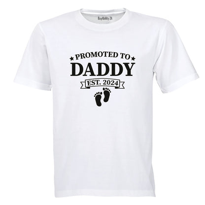 Promoted to Daddy 2024 - Adults - T-Shirt