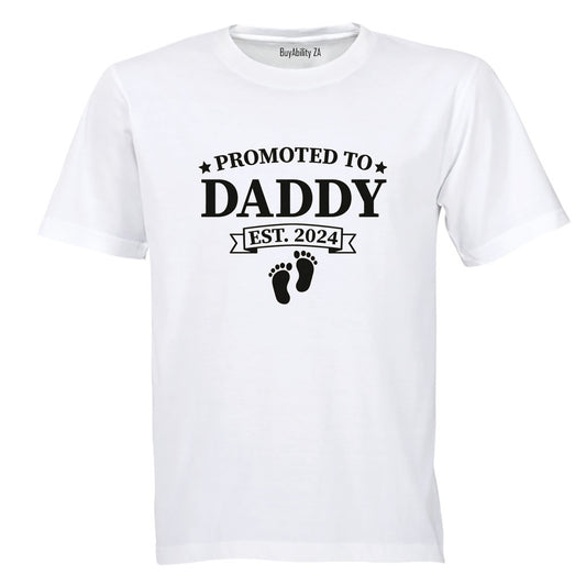 Promoted to Daddy 2024 - Adults - T-Shirt