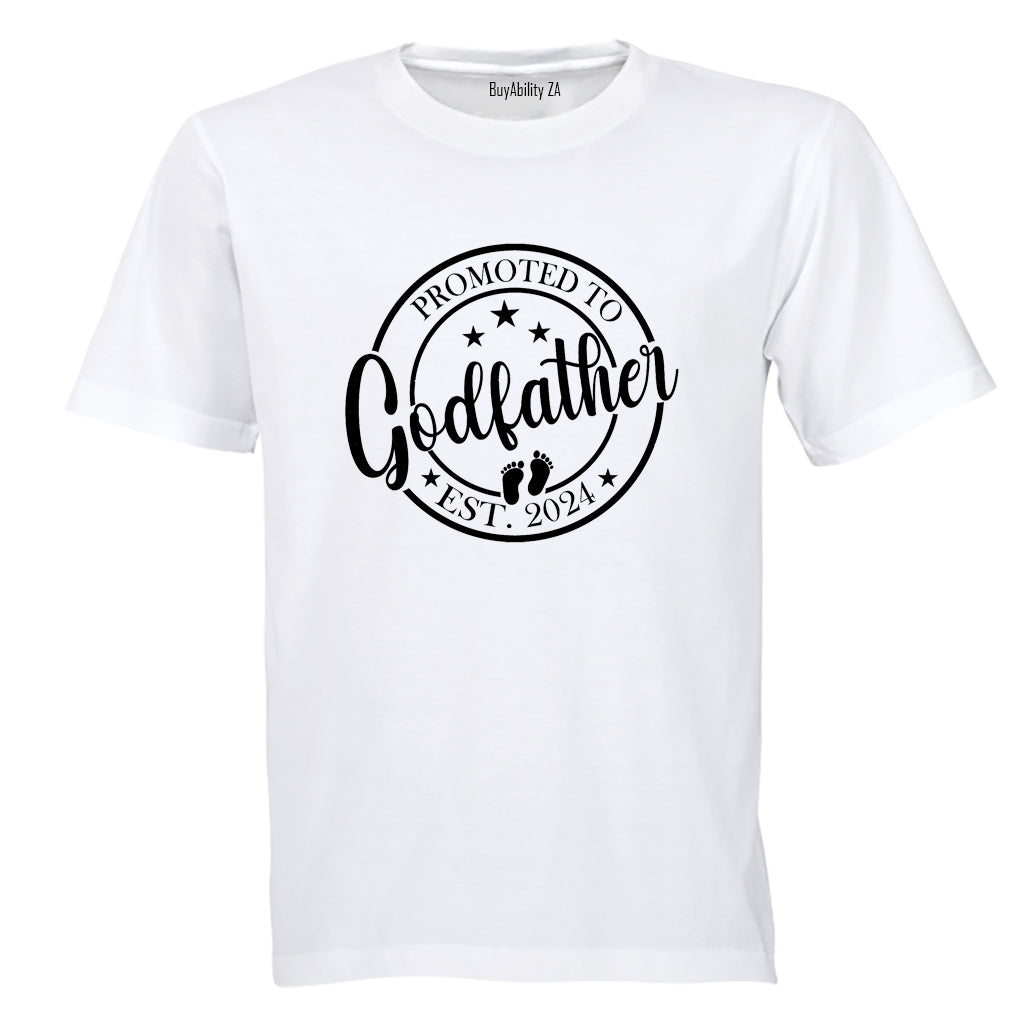 Promoted to Godfather 2024 - Adults - T-Shirt