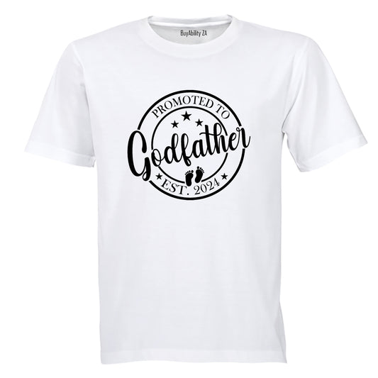 Promoted to Godfather 2024 - Adults - T-Shirt