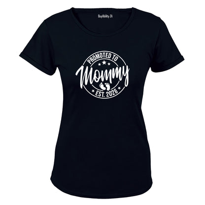 Promoted to Mommy 2026 - Ladies - T-Shirt - BuyAbility South Africa