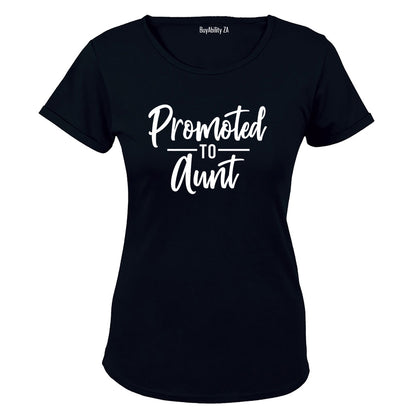 Promoted to Aunt - Ladies - T-Shirt