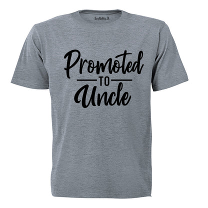 Promoted to Uncle - Adults - T-Shirt - BuyAbility