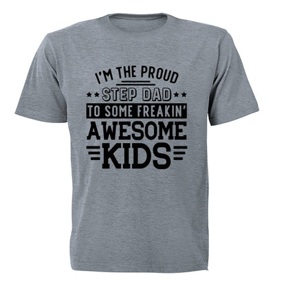 Proud Step Dad - Adults - T-Shirt - BuyAbility South Africa
