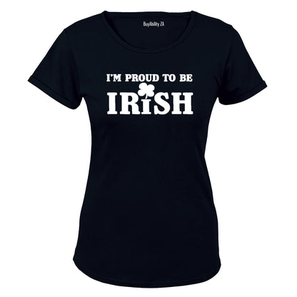 I'm Proud to be Irish! - Ladies - T-Shirt - BuyAbility