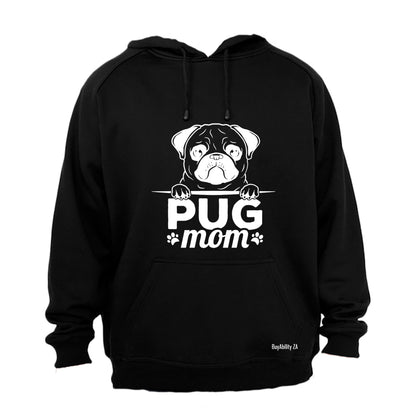 Pug Mom - Hoodie - BuyAbility South Africa