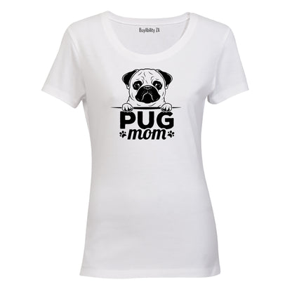 Pug Mom - Ladies - T-Shirt - BuyAbility South Africa