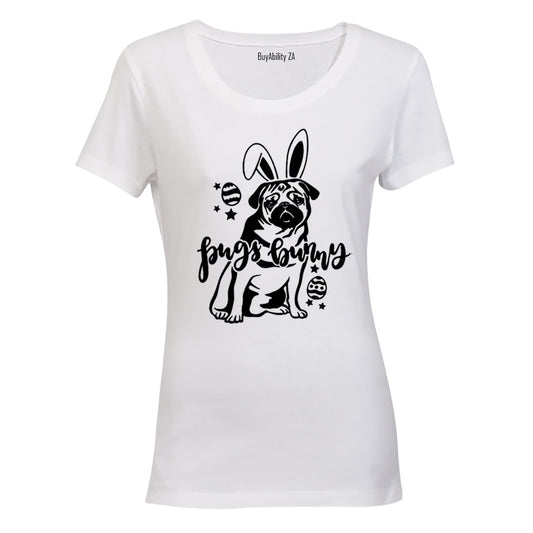 Pugs Bunny - Easter - Ladies - T-Shirt