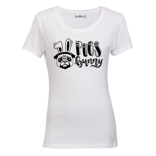 Pugs Bunny - Easter - Ladies - T-Shirt