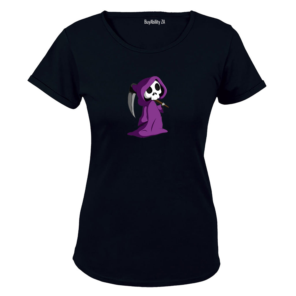 Purple Grimm - Halloween - Ladies - T-Shirt
