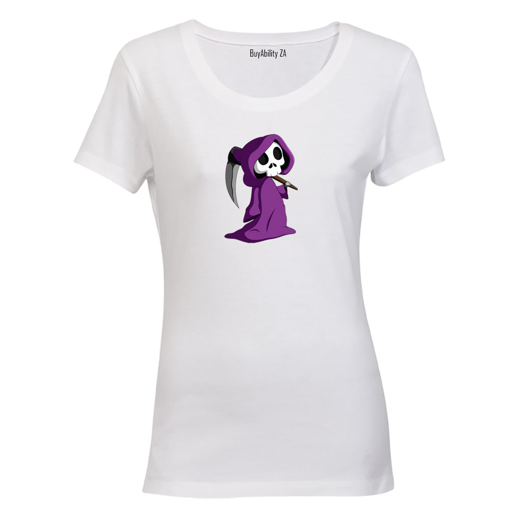 Purple Grimm - Halloween - Ladies - T-Shirt