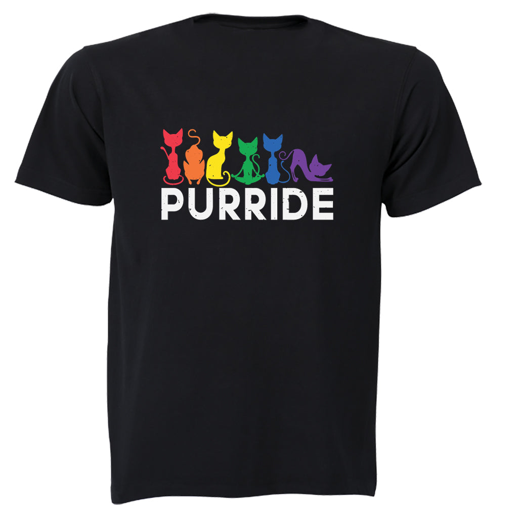 Purride - Pride Cats - Adults - T-Shirt - BuyAbility South Africa