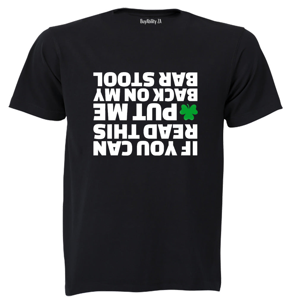 Put Me Back - St. Patrick's Day - Adults - T-Shirt