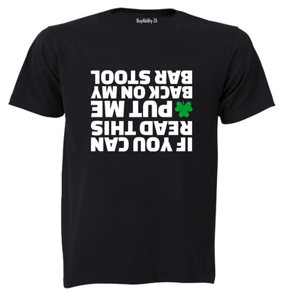 Put Me Back - St. Patrick's Day - Adults - T-Shirt