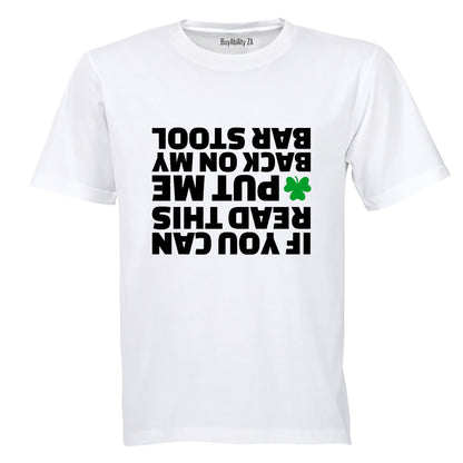 Put Me Back - St. Patrick's Day - Adults - T-Shirt