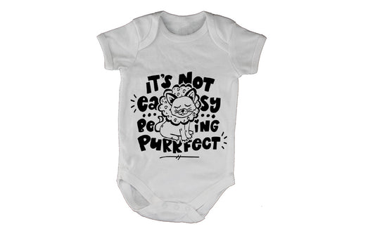 Not Easy Being Perfect - Lion - Baby Grow - BuyAbility South Africa