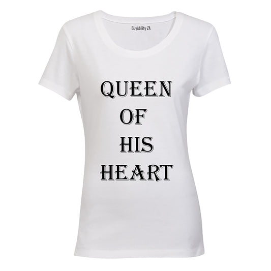 Queen of his Heart - Ladies - T-Shirt