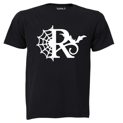 R - Halloween Spiderweb - Kids T-Shirt