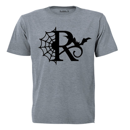 R - Halloween Spiderweb - Kids T-Shirt
