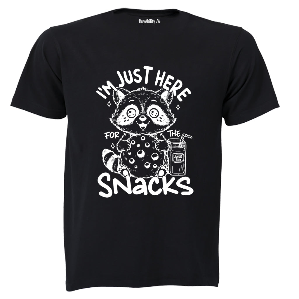 Raccoon Snacks - Adults - T-Shirt - BuyAbility South Africa
