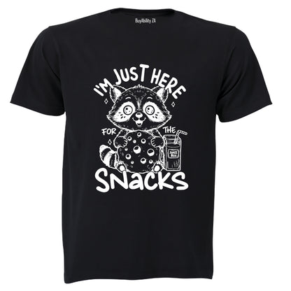 Raccoon Snacks - Adults - T-Shirt - BuyAbility South Africa