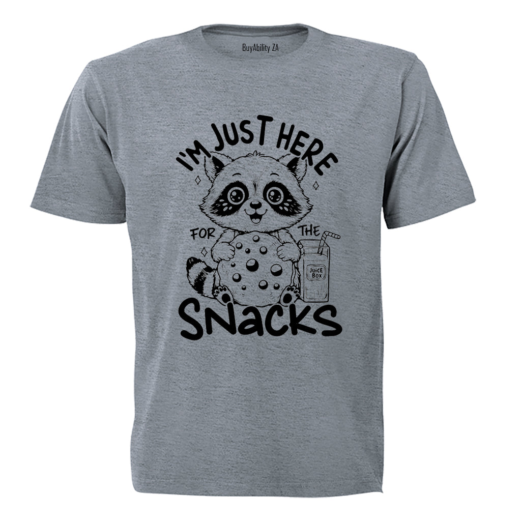 Raccoon Snacks - Adults - T-Shirt - BuyAbility South Africa