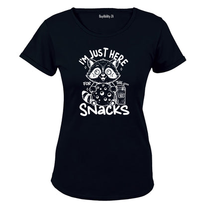 Raccoon Snacks - Ladies - T-Shirt - BuyAbility South Africa