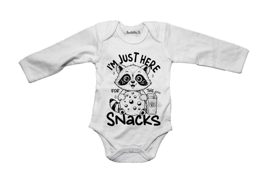 Raccoon Snacks - Baby Grow - BuyAbility South Africa