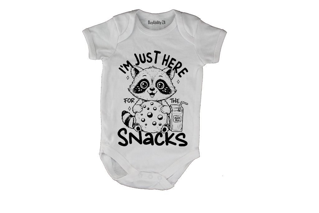 Raccoon Snacks - Baby Grow - BuyAbility South Africa