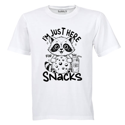 Raccoon Snacks - Kids T-Shirt - BuyAbility South Africa