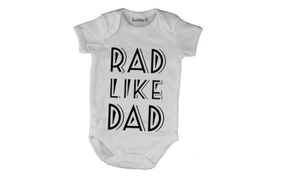 Rad Like Dad - Baby Grow