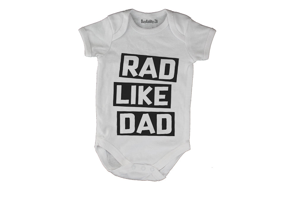 Rad Like Dad! - Baby Grow