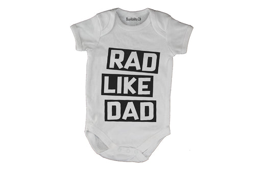 Rad Like Dad! - Baby Grow