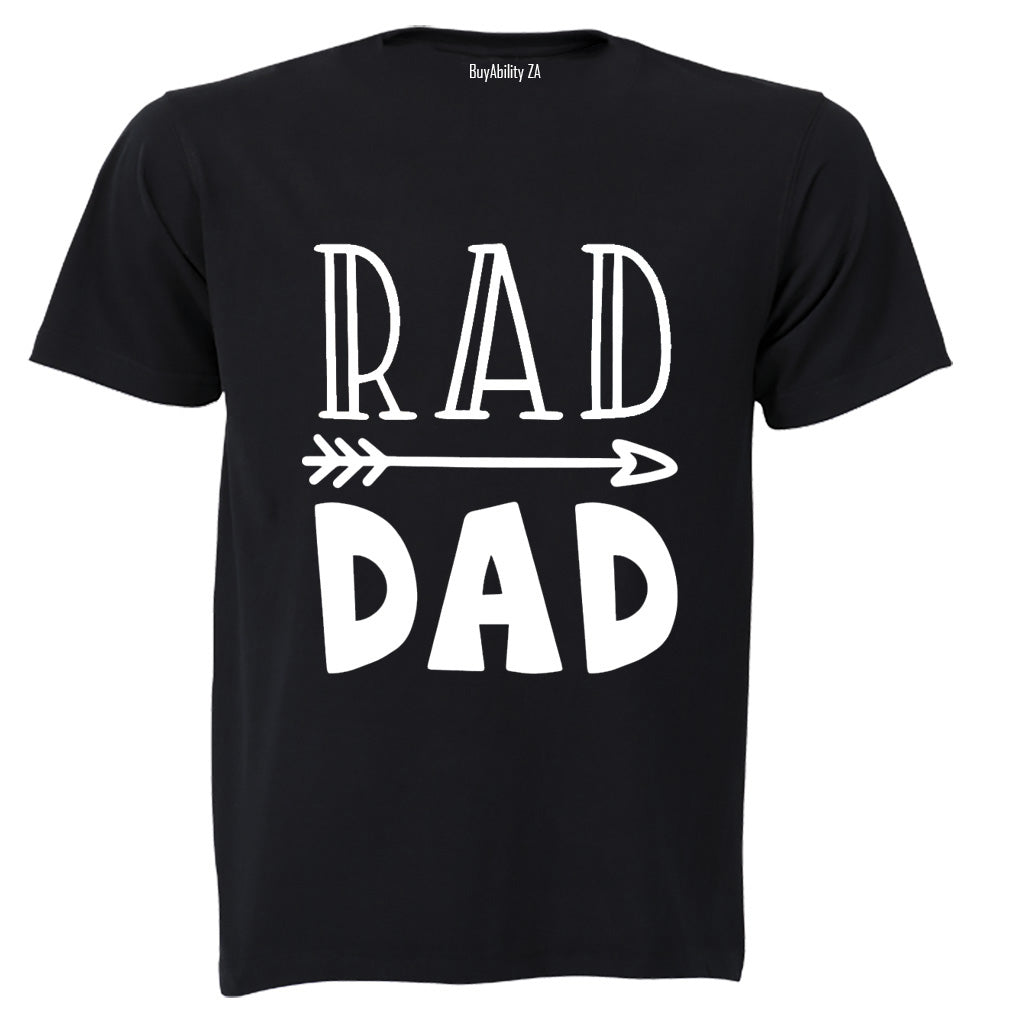 Rad Dad - Arrow - Adults - T-Shirt