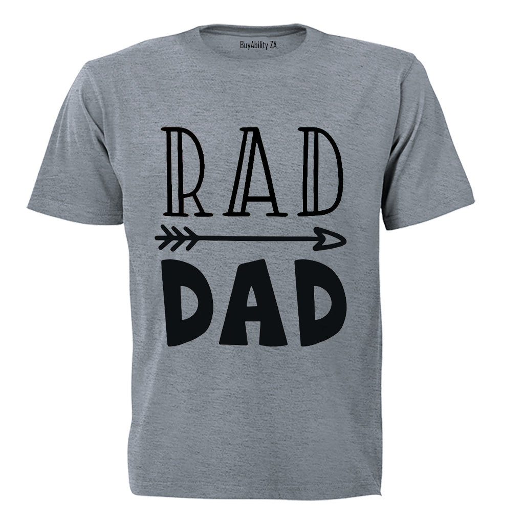 Rad Dad - Arrow - Adults - T-Shirt