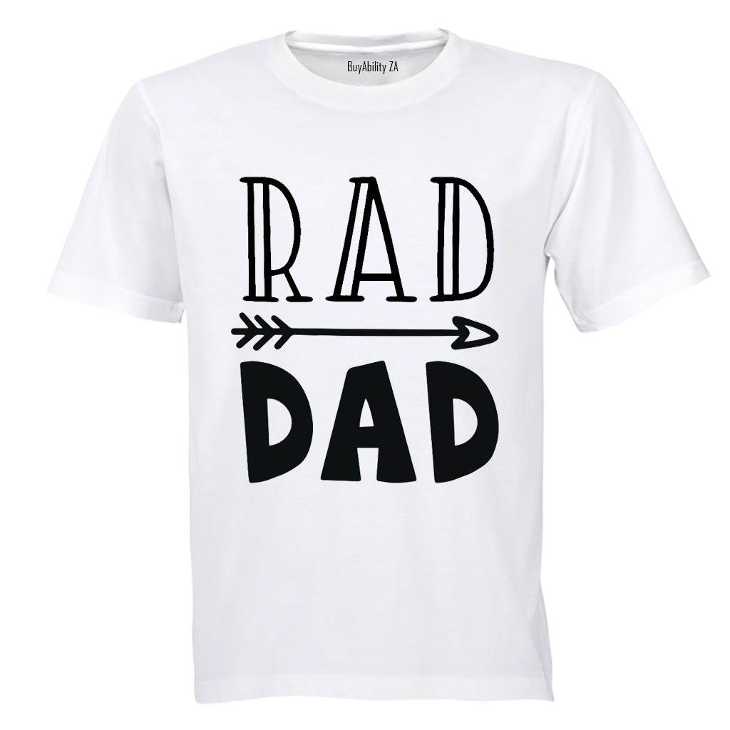 Rad Dad - Arrow - Adults - T-Shirt