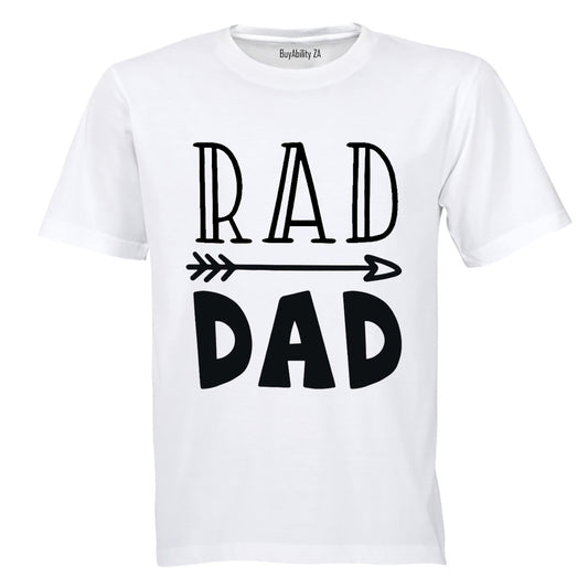 Rad Dad - Arrow - Adults - T-Shirt