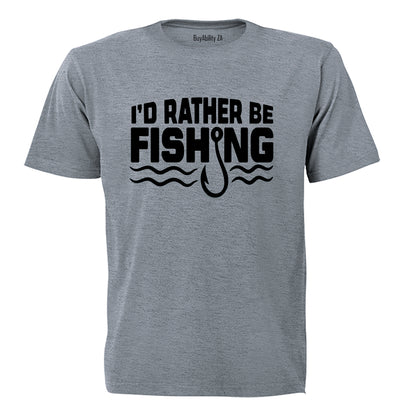 Rather Be Fishing - Adults - T-Shirt - BuyAbility South Africa