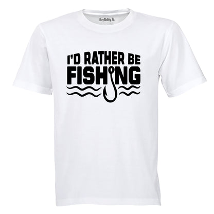 Rather Be Fishing - Adults - T-Shirt - BuyAbility South Africa