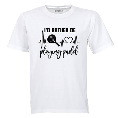 Rather Be Playing Padel - Kids T-Shirt - BuyAbility South Africa