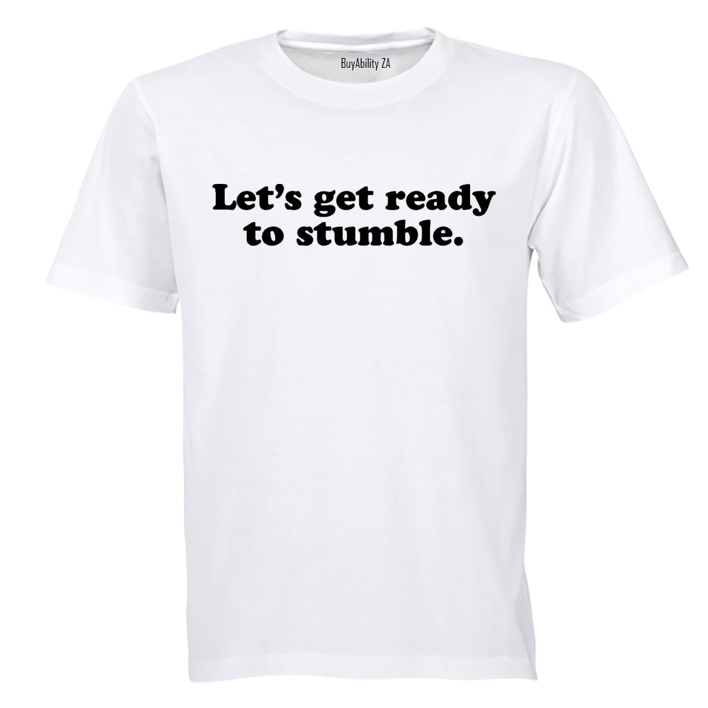 Ready To Stumble - St. Patrick's Day - Adults - T-Shirt