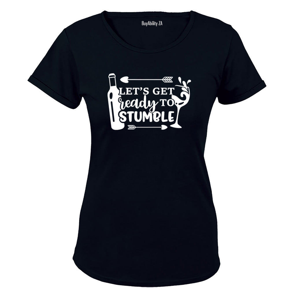 Ready To Stumble WINE - Ladies - T-Shirt - BuyAbility South Africa