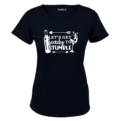Ready To Stumble WINE - Ladies - T-Shirt - BuyAbility South Africa