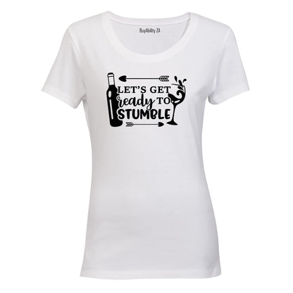 Ready To Stumble WINE - Ladies - T-Shirt - BuyAbility South Africa